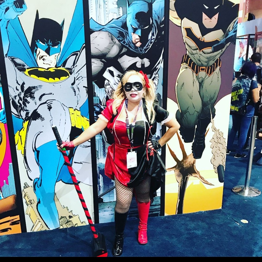 Harley Quinn burlesque cosplay costume
